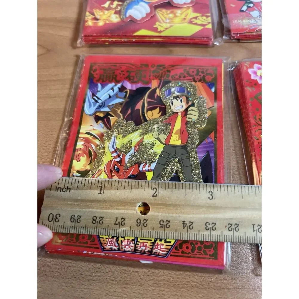 Bundle Of 9 Packs Of Chinese Disney Plus Anime Mini Envelopes Christmas 4x3”